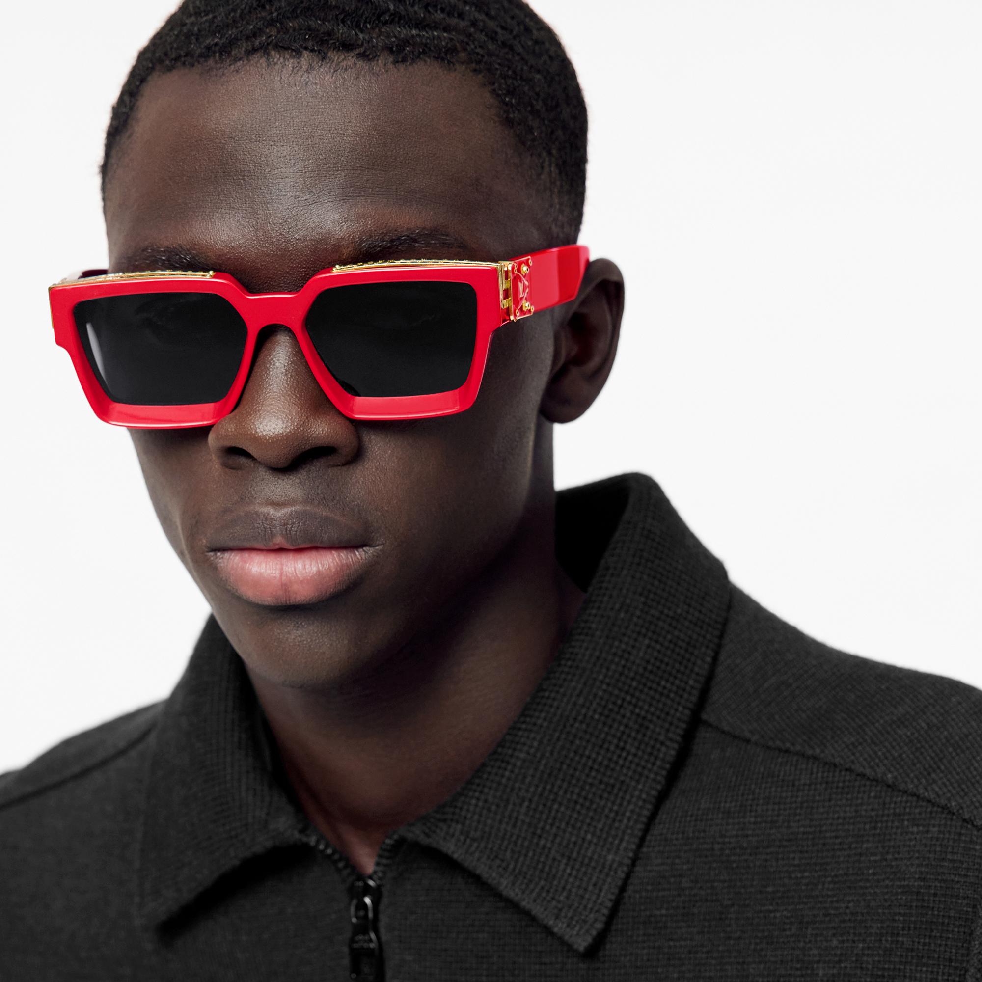 red louis vuitton millionaire sunglasses