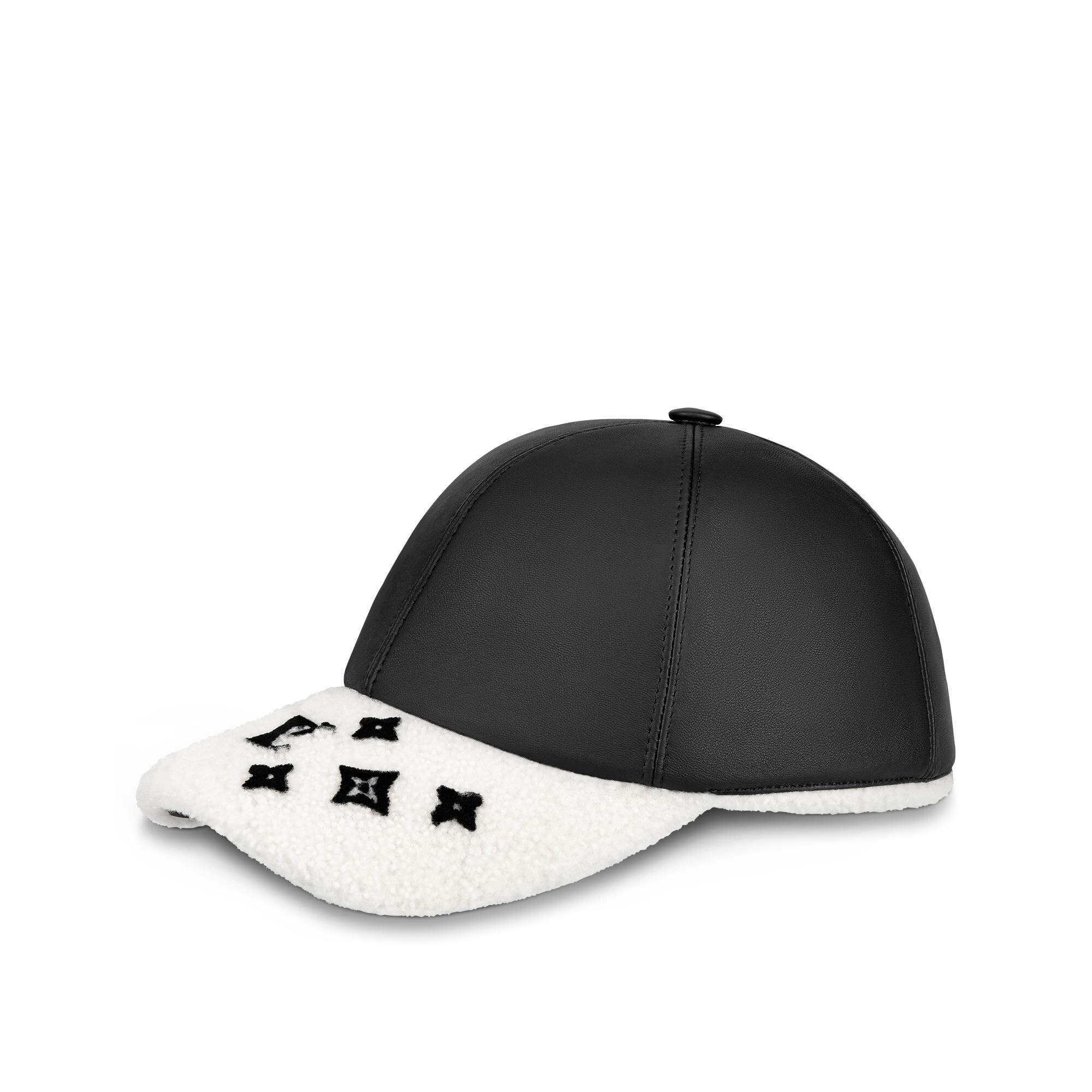 louis vuitton black cap