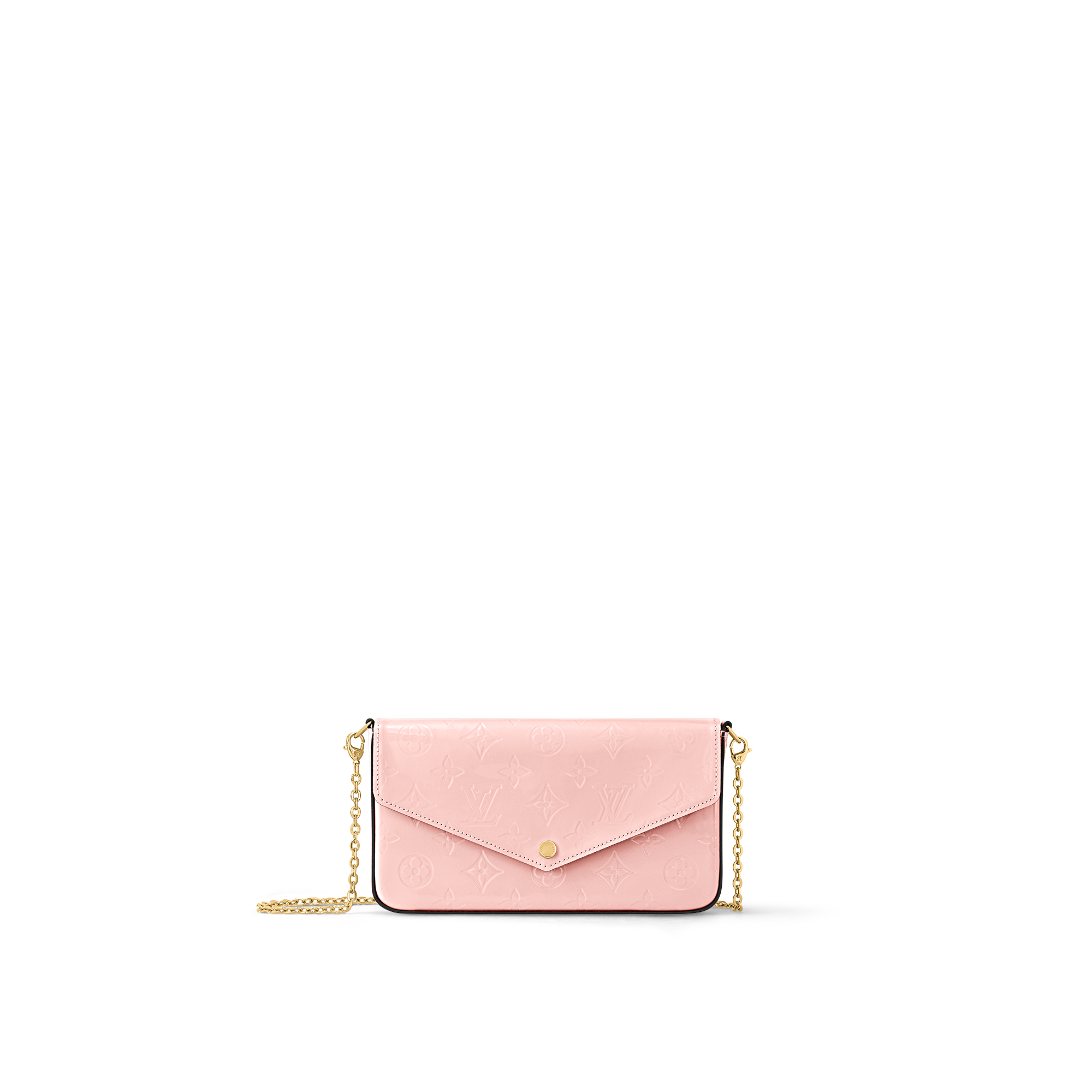 felicie pochette monogram vernis