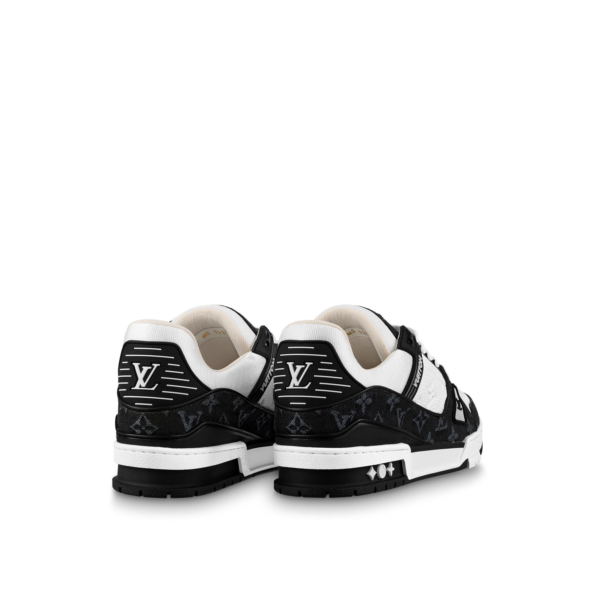 louis vuitton lv trainer black